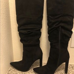 Black boots